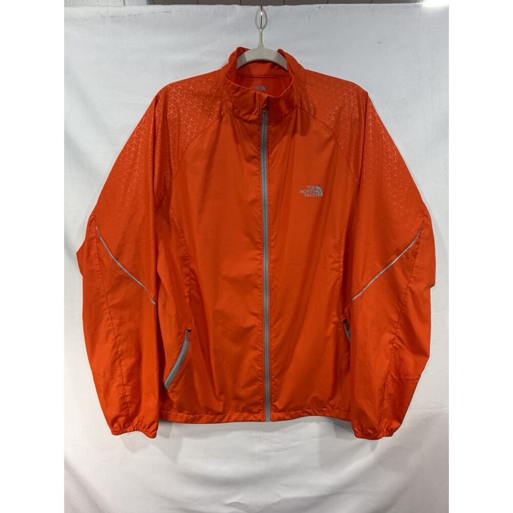 Mens North Face Isolite Series Jacket Sz Large Red Zip Pockets Outdoors